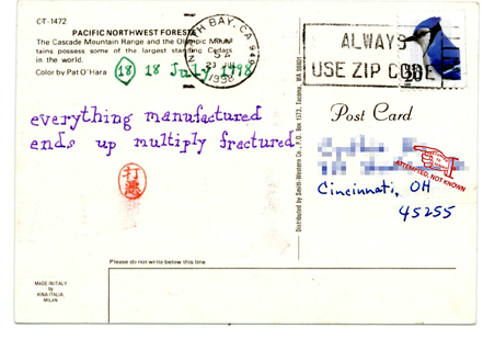 Postcard by Dirk