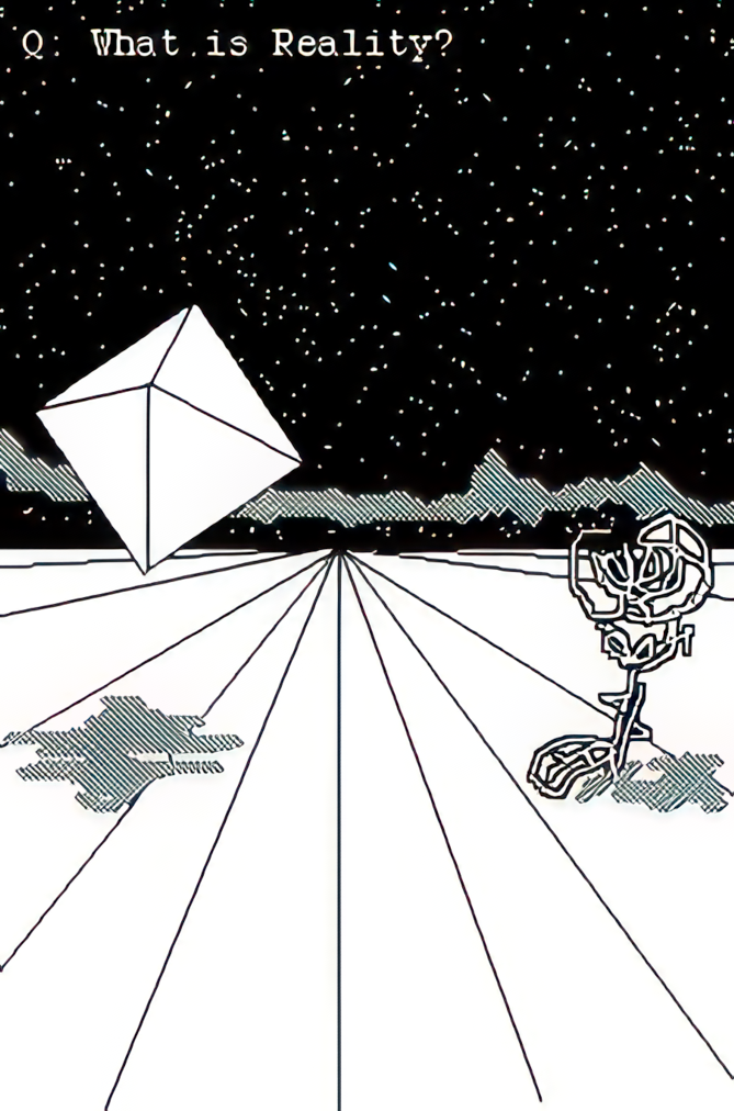No gravity with a diamond floating in space