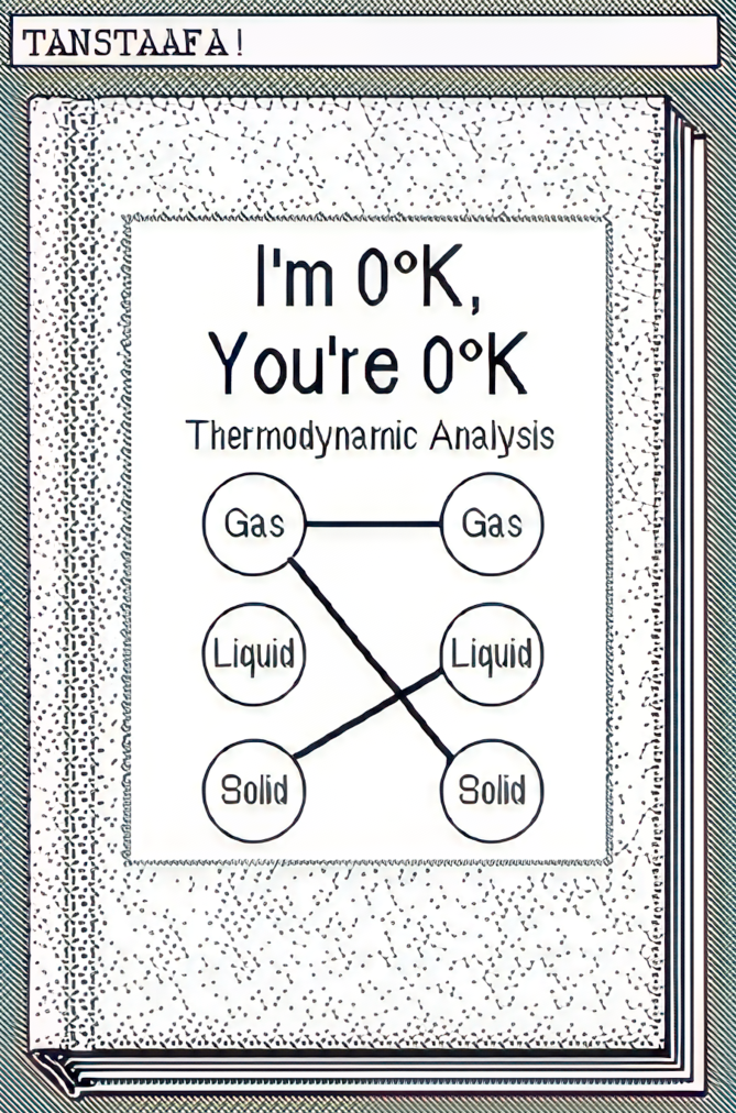 I'm ok, you're ok Thermodynamic Analysis Book cover