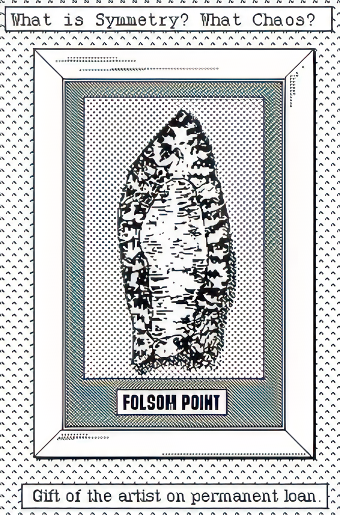 Folsom Point framed picture