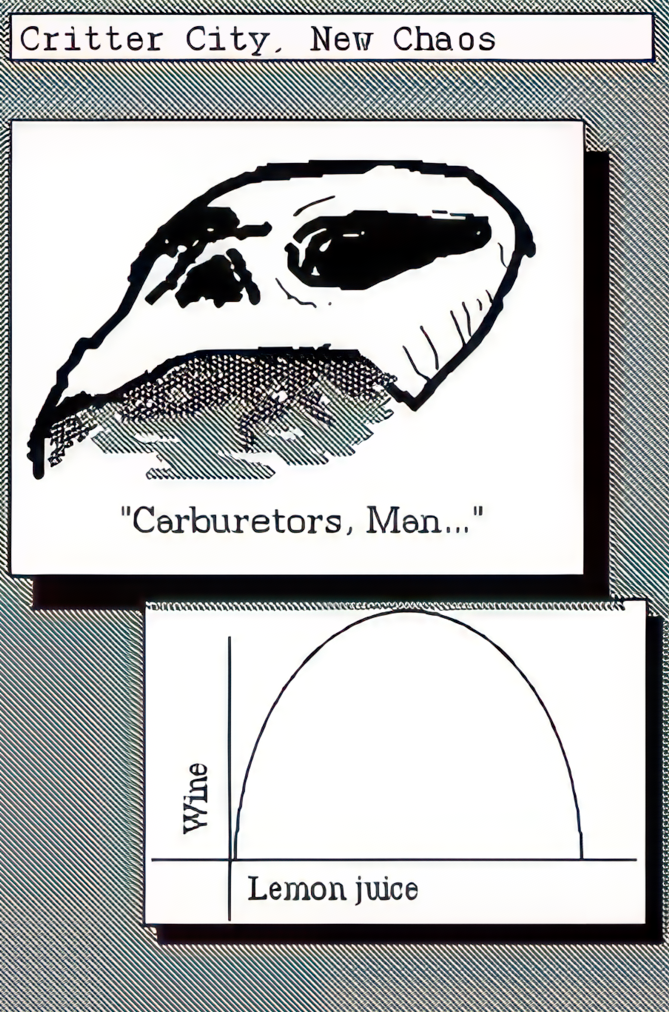 Critter City, New Chaos. Carburetors Man&hellip;