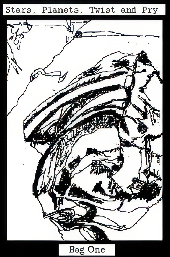 a sketch. caption: Bag one.