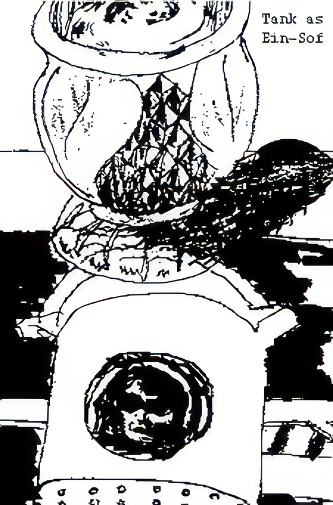 A sketch. Caption: tank as Ein-Sof