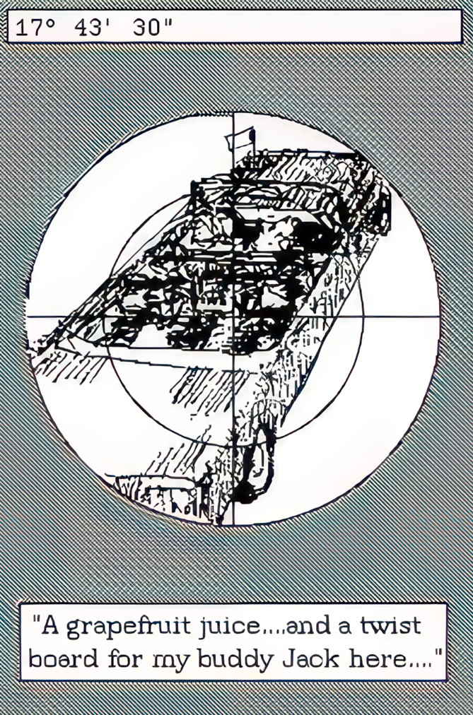 sniper target on A sketch of a classic convertible. Caption: A grapefruit juice&hellip;and a twist board for my buddy Jack here&hellip;
