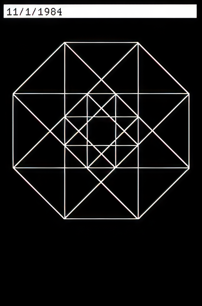 A geometric drawing