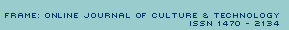frAme: issn 1470 - 2134